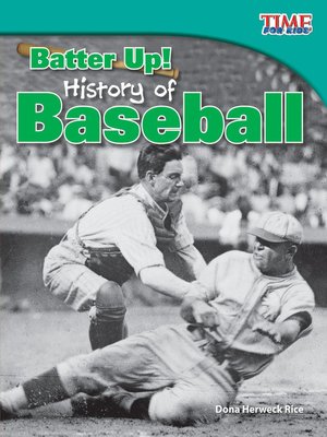 cover image of Batter Up! History of Baseball